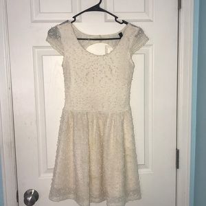 Textured Mini Dress